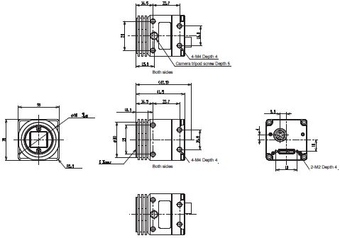 STC Series (USB3.0 Series) Dimensions 3 