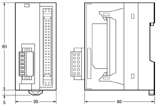 SRT2-[]D32ML(-1) Dimensions 1 