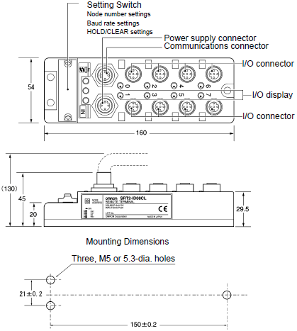 SRT2-[]D0[]CL(-1) Dimensions 4 