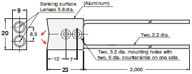 E32 Series Dimensions 326 