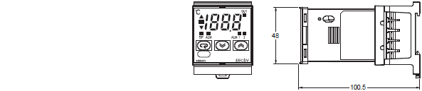 E5CSV Dimensions 6 