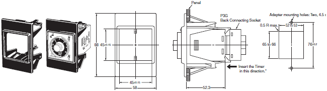 H3CR-F Dimensions 5 