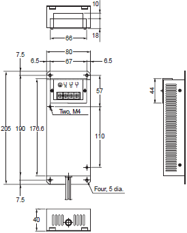 3G3JX Dimensions 23 