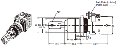 A22TK Dimensions 2 A22TK-2LL_Dim