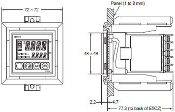 E5[]Z Dimensions 27 