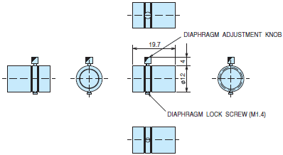 FZ-LES Series Dimensions 2 