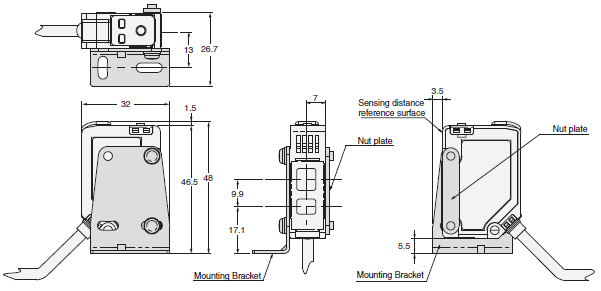 E3NC Dimensions 32 