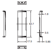 K8DT-PM Dimensions 3 