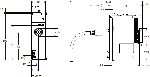 NX-V680C Dimensions 1 