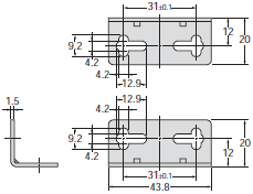 E39-L / -S / -R Dimensions 25 