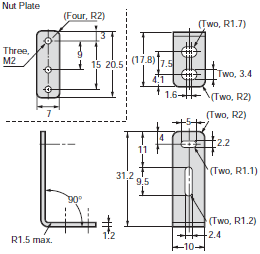 E39-L / -S / -R Dimensions 27 