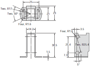 E39-L / -S / -R Dimensions 35 