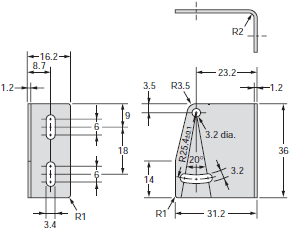 E39-L / -S / -R Dimensions 8 