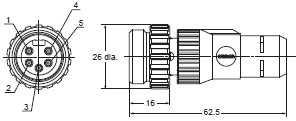 DCA2 / DCN3 / XS4 Dimensions 30 