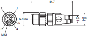 DCA2 / DCN3 / XS4 Dimensions 8 