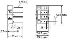 P2RFZ / P2RF, P2R, P7TF, PYFZ / PYF, PTFZ / PTF, PYD, PT, P7LF, PF, P2CF, PFA, P3G / P3GA, PL Dimensions 51 