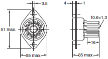 P2RFZ / P2RF, P2R, P7TF, PYFZ / PYF, PTFZ / PTF, PYD, PT, P7LF, PF, P2CF, PFA, P3G / P3GA, PL Dimensions 83 