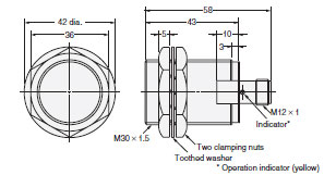 E2EM Dimensions 15 