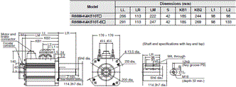 R88M-K, R88D-KN[]-ML2 Dimensions 72 