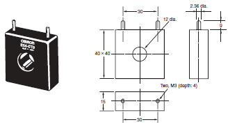 E5CN-H Dimensions 8 